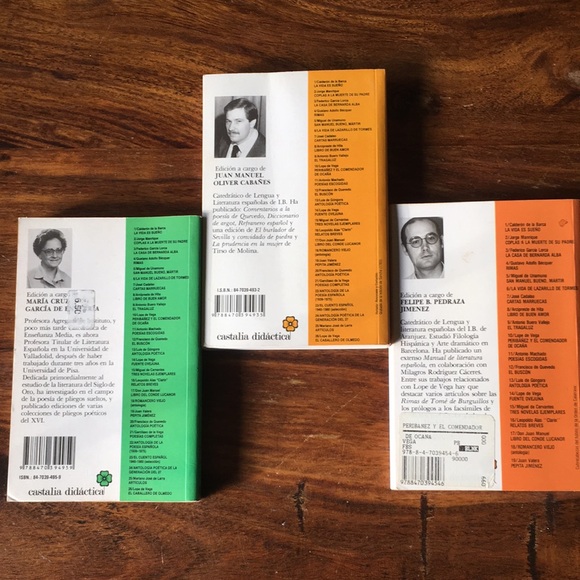 Spanish language literature books (set of 10) CATEDRA + castalia didactica - Picture 10 of 13